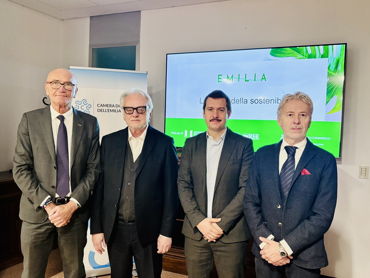 Conferenza Stampa Camera di Commercio Parma - Dall'Aglio, Landi, Fornasari e Cella