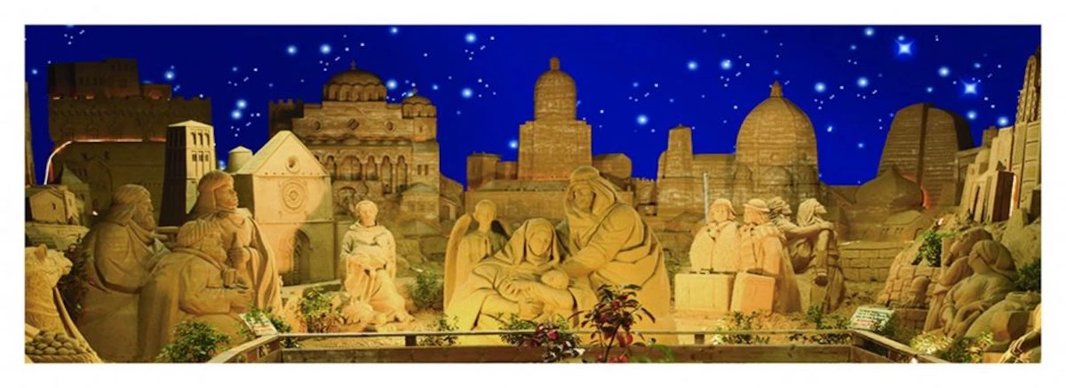 Rimini, Presepe di sabbia di Torre Pedrera