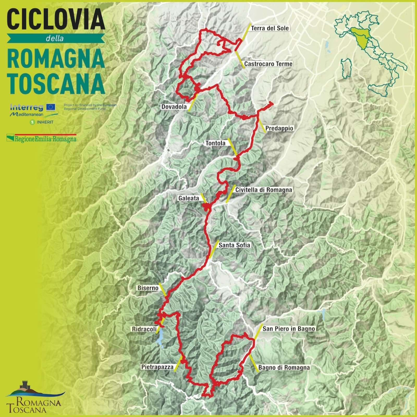 Ciclovia della Romagna Toscana
