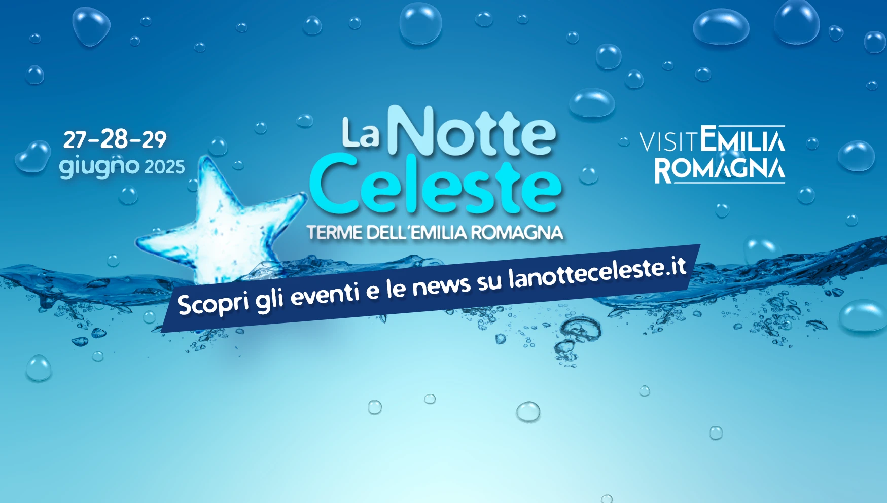 Banner Notte Celeste 2025