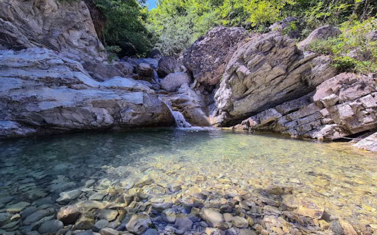 The Tonino Guerra Trail and the Canaiolo Waterfalls in the Sasso Simone ...